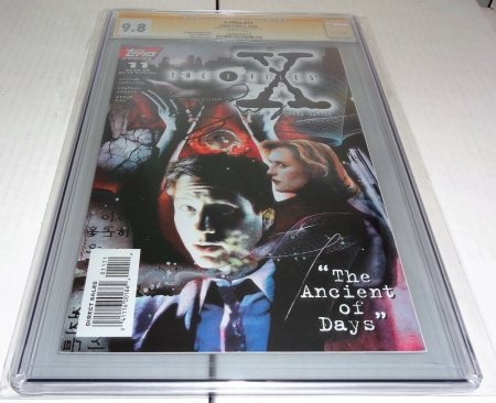 Comics Topps X-Files #11 CGC SS 9.8 Signature Autograph DAVID DUCHOVNY Signed