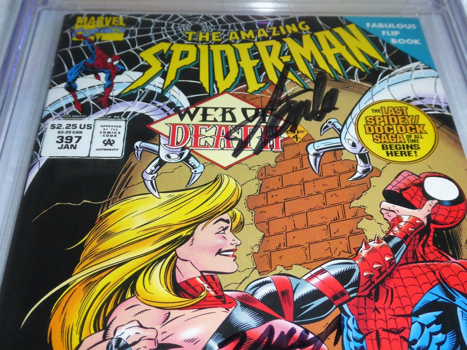 Amazing Spider-Man #397 CGC SS Dual Signature Autograph STAN LEE Dr ...
