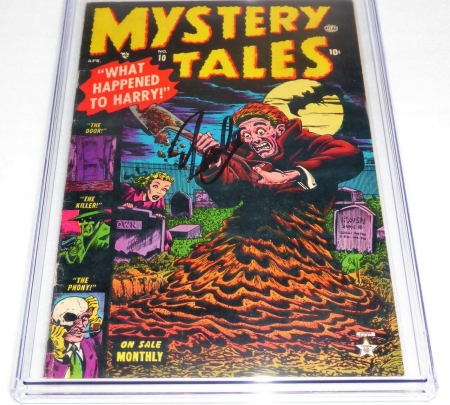 Atlas Comics 4/53 Mystery Tales #10 CGC SS 6 Signature Autograph STAN LEE Story - Image 3
