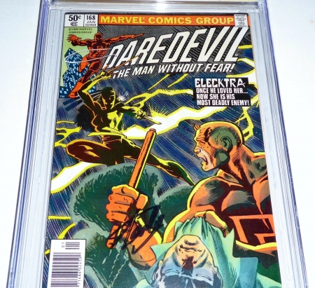Daredevil #168 Origin & 1st App Elecktra CGC SS Signature STAN LEE Autograph POW - Image 3