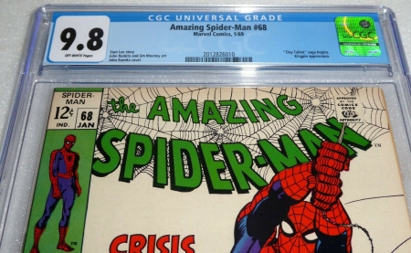 Amazing Spider-Man #68 CGC 9.8 "Clay Tablet" Sage Begins.  Kingpin Appearance - Image 2