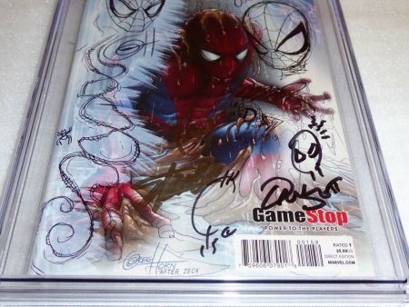 Amazing Spider-Man #1 7x CGC Signature Sketch CGC 9.8 STAN LEE Head Doodle Fade - Image 7