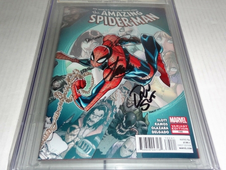 Amazing Spider-Man #700 Ramos Variant CGC SS 9.8 STAN LEE Signature Autograph - Image 3