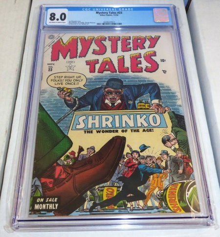 Atlas Comics 11/55 Mystery Tales #23 CGC Universal Grade 8.0 Pre Code Horror