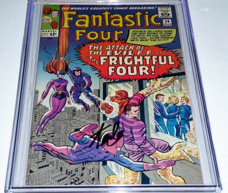 Fantastic Four #36 CGC SS 9.2 Signature Autograph STAN LEE 1st Frightful Four - Image 3