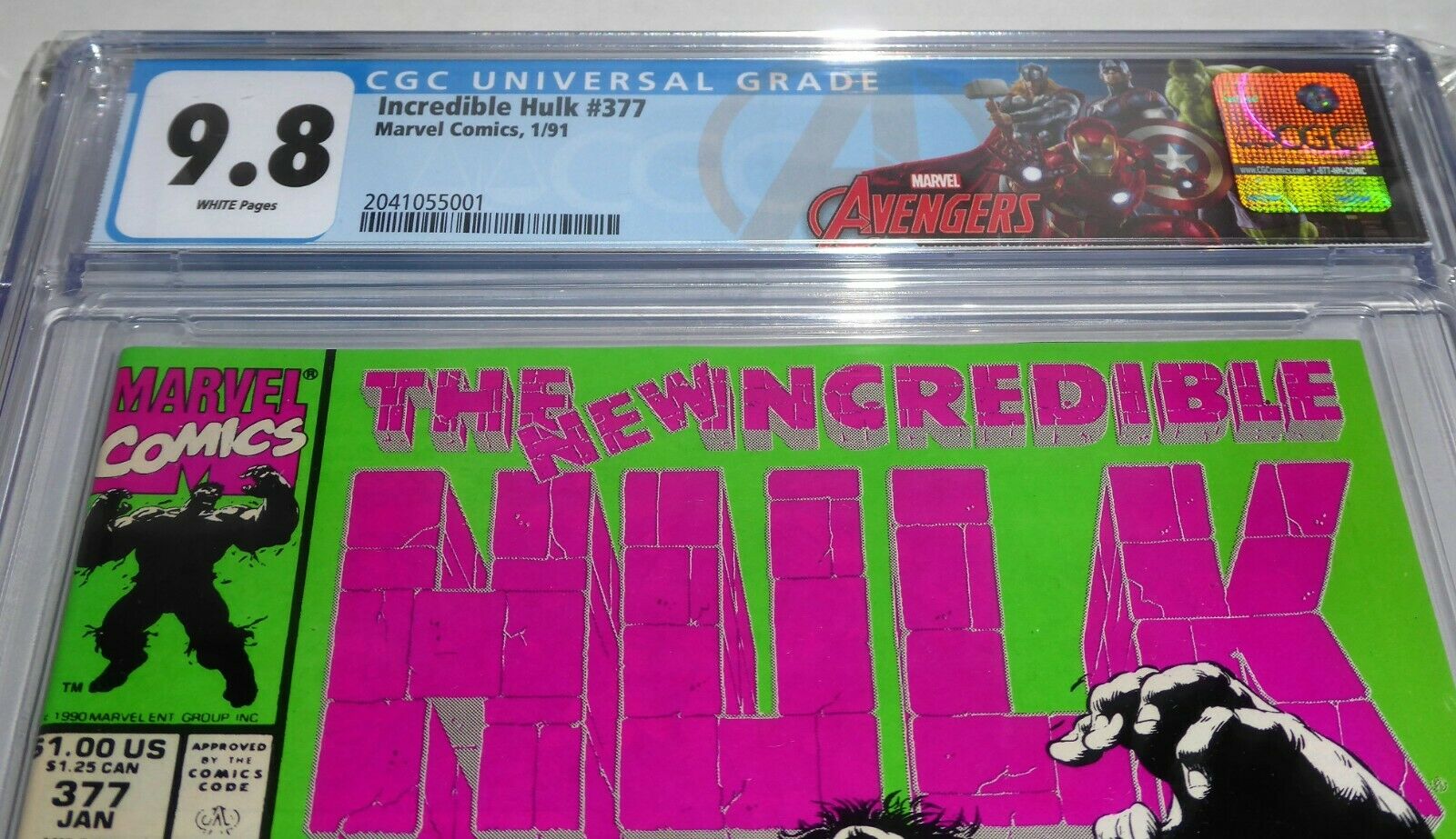 Incredible Hulk 377 Cgc Universal Grade Comic 9 8 Prof Professor Doc Samson Pyro Comics Comic Books Store Incredible Hulk 377 Cgc Universal Grade Comic 9 8 Prof Professor Doc Samson Pyro Comics Comic Books Store