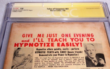 Tales of Suspense #61 CGC SS Signature Autograph STAN LEE Mandarin App. Iron Man - Image 12
