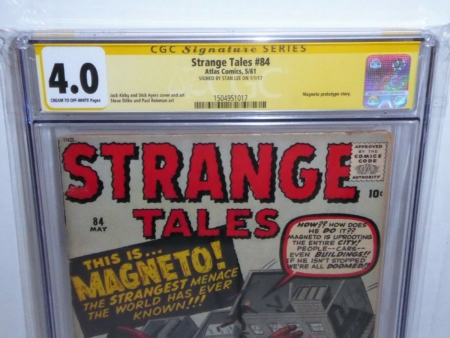 Strange Tales #84 CGC SS Signature Autograph STAN LEE Magento Prototype Story - Image 2