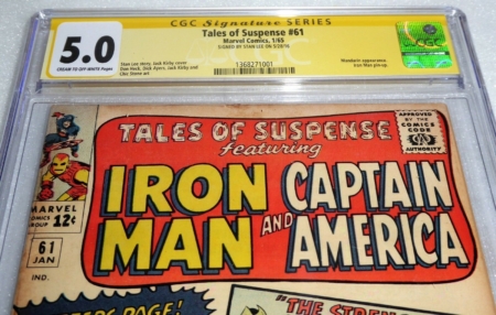 Tales of Suspense #61 CGC SS Signature Autograph STAN LEE Mandarin App. Iron Man - Image 8