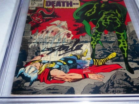 Thor #150 CGC SS Signature Autograph STAN LEE Wrecker Hela Destroyer Inhumans 🔥 - Image 4