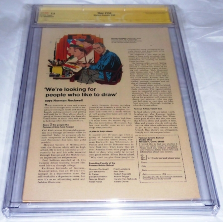 Thor #150 CGC SS Signature Autograph STAN LEE Wrecker Hela Destroyer Inhumans 🔥 - Image 5
