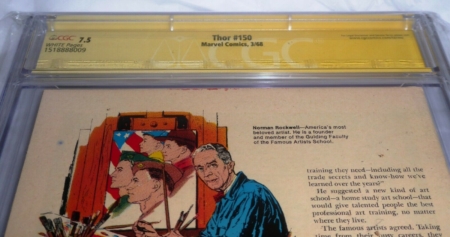Thor #150 CGC SS Signature Autograph STAN LEE Wrecker Hela Destroyer Inhumans 🔥 - Image 6
