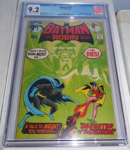 Batman #232 CGC Universal Grade Comic 9.2 1st Appearance of Ra Al Ghul Origin 🔥