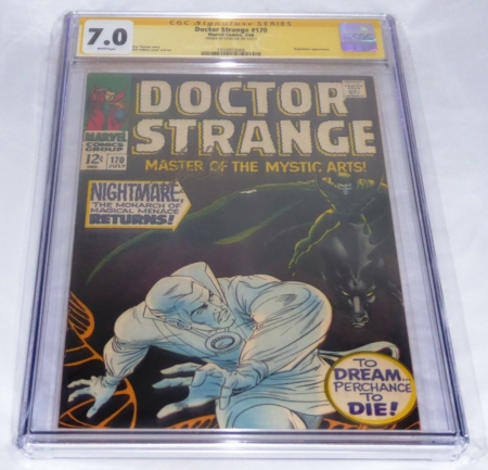 Doctor Strange #170 CGC SS Signature Autograph STAN LEE Nightmare Appearance 🔥