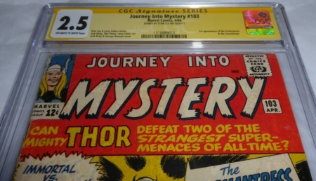 Journey Into Mystery #103 CGC SS Signature Autograph STAN LEE 1st Enchantress 🔥 - Image 2