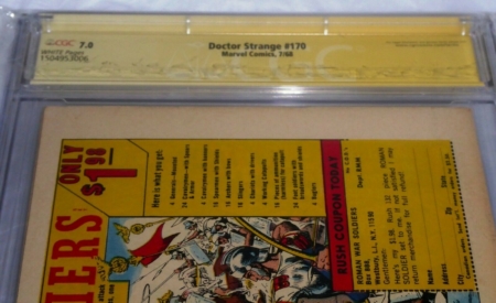 Doctor Strange #170 CGC SS Signature Autograph STAN LEE Nightmare Appearance 🔥 - Image 6