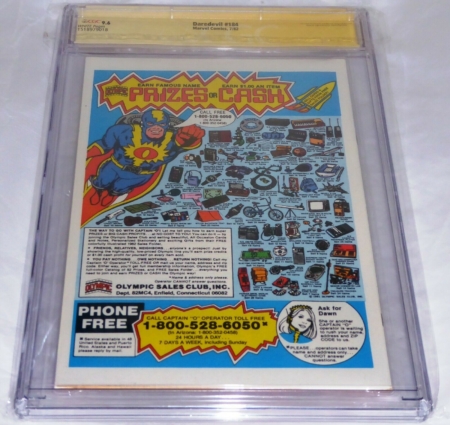 Daredevil #184 CGC SS Signature Dual Autograph STAN LEE SHOOTER Punisher Appears - Image 6