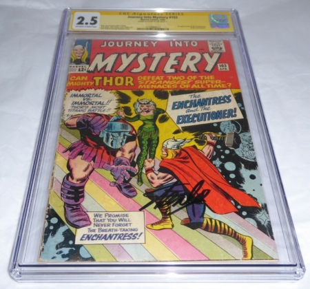 Journey Into Mystery #103 CGC SS Signature Autograph STAN LEE 1st Enchantress 🔥