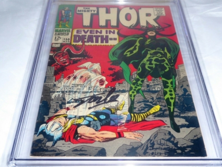 Thor #150 CGC SS Signature Autograph STAN LEE Wrecker Hela Destroyer Inhumans 🔥 - Image 3